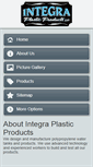 Mobile Screenshot of integraplasticproducts.com